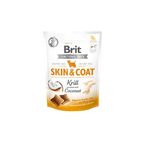 Brit Care Dog Functional Snack Skin & Coat Krill 150 gr