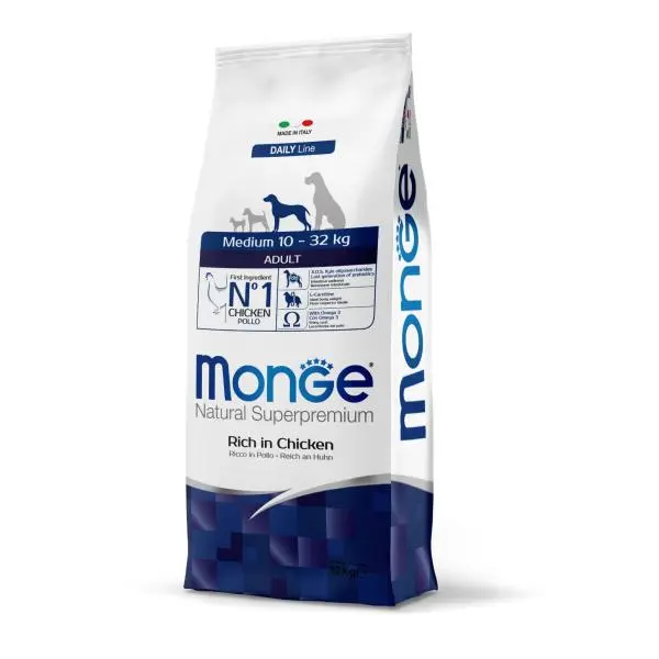 MONGE MEDIUM Adult 12KG – Image 2