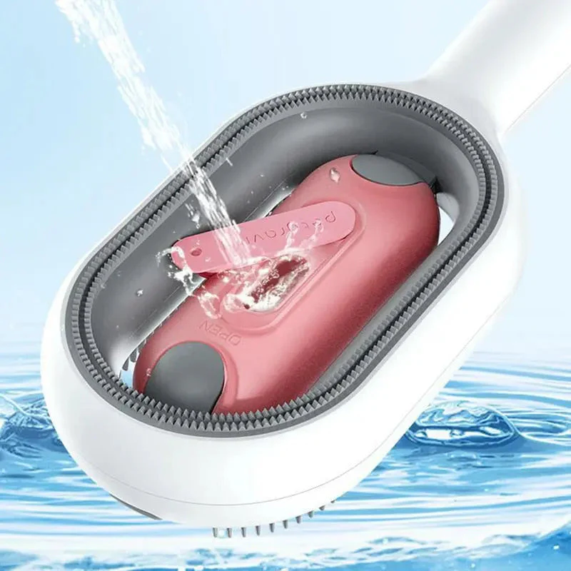 Brosse Pratique pour Toilettage de Chat - Design Ergonomique et Tête Amovible – Image 4