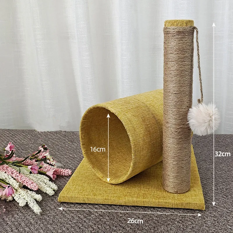 Refuge Compact et Griffoir Interactif pour Chat – Image 5