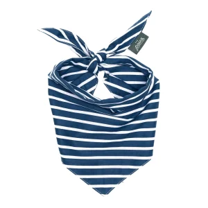 Bandana rayures bleu