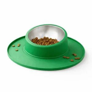 Gamelle chat - bol inox amovible & sol propre - BowlClean™