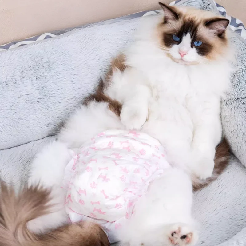 Couches pour Chat Rayé - Motifs Enfantins – Image 3