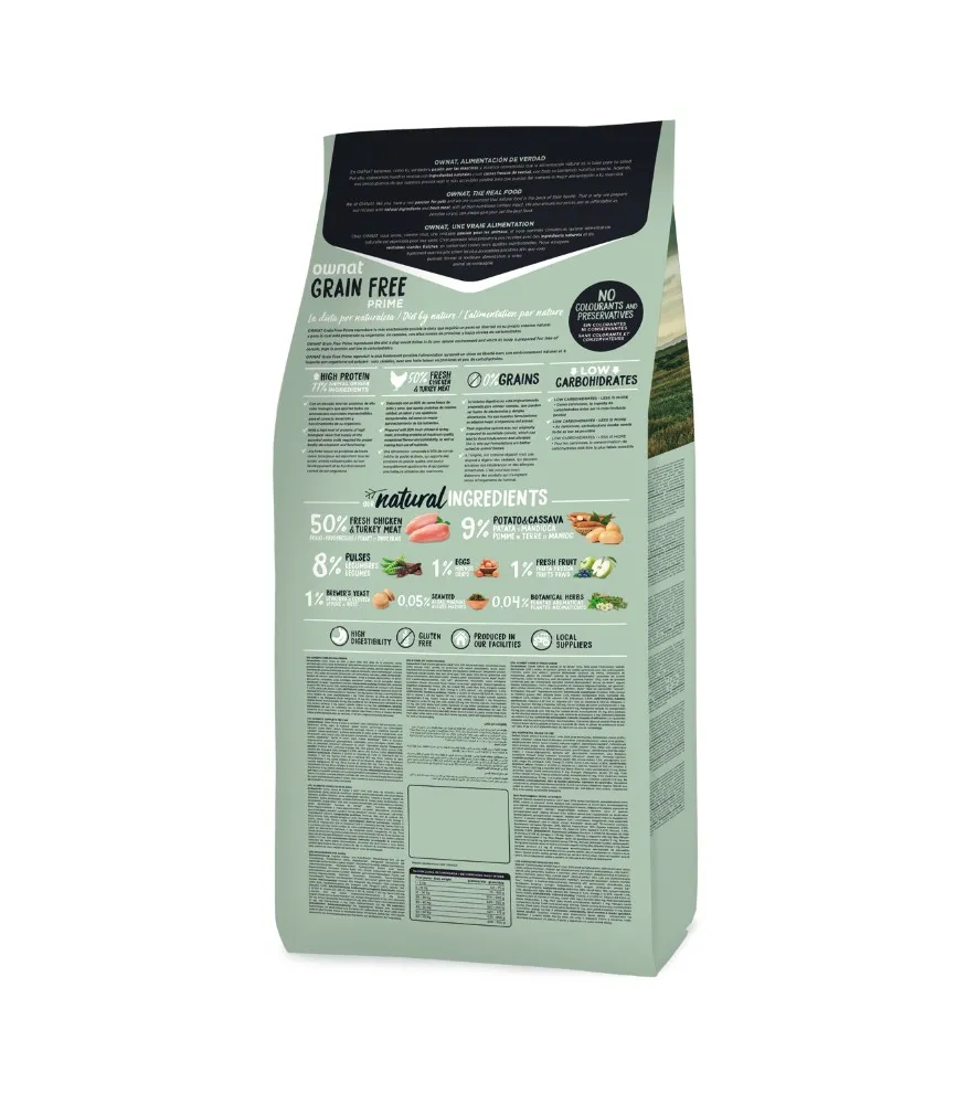 OWNAT PRIME DOG ADULT CHICKEN&TURKEY 12 KG – Image 4