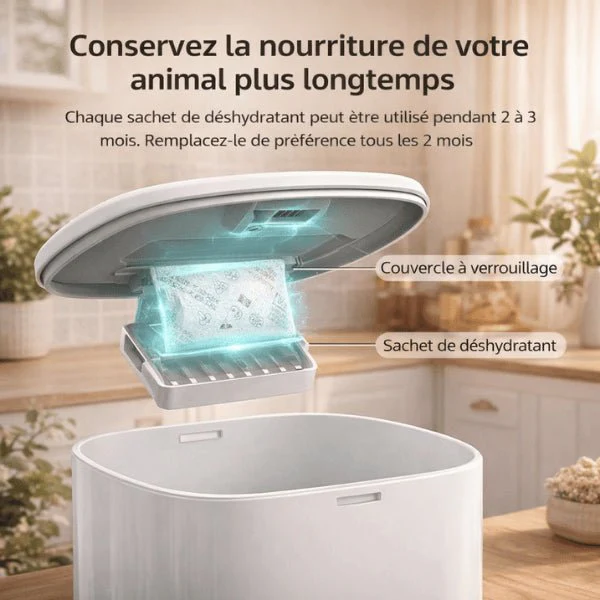 Sachet absorbeur d'humidité pour distributeur - FreshLock™